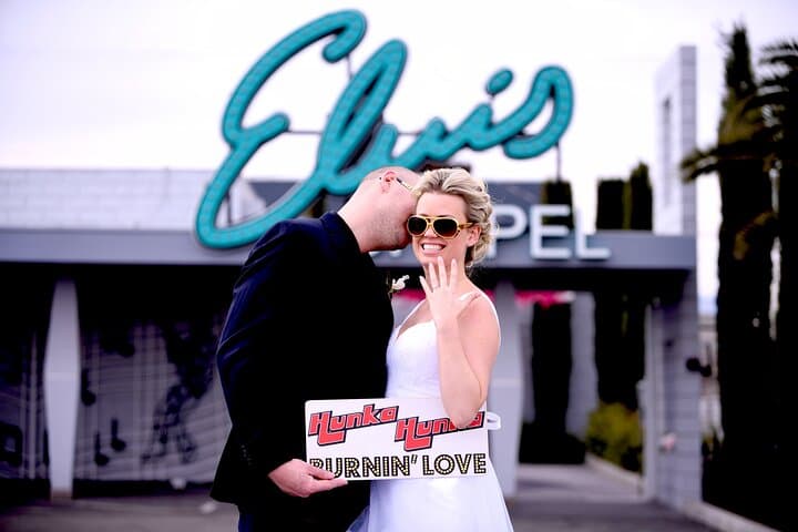 Elvis Chapel Wedding & Vow Renewal — Iconic Las Vegas Chapel Ceremony photo 4
