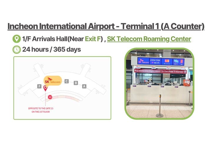 Korea SKT Unlimited SIM Card — Unlimited 4G Data & Local Calls (3–90 Days) photo 2