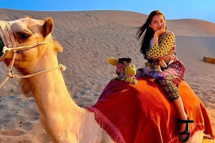 Red Dunes Desert Safari Dubai: Sunset Dune Bashing, Camel Rides & BBQ Dinner photo 4
