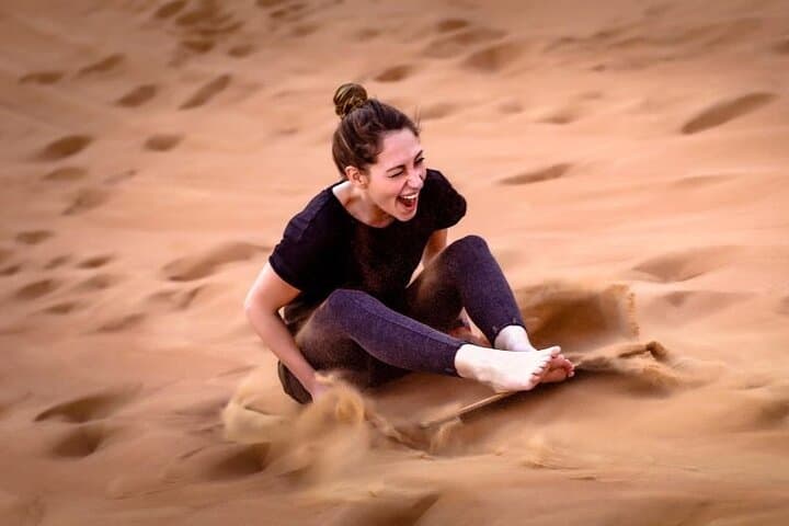 Red Dunes Desert Safari Dubai: Sunset Dune Bashing, Camel Rides & BBQ Dinner photo 6