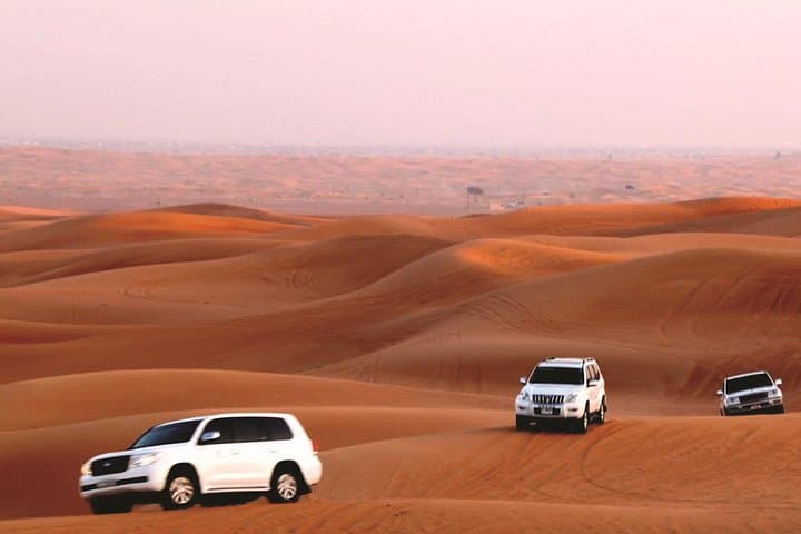 Dubai Desert Safari With BBQ Dinner: Lahbab Dune Bashing, Camel Rides & Cultural Camp photo 2