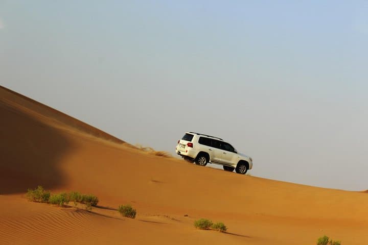 Dubai Desert Safari With BBQ Dinner: Lahbab Dune Bashing, Camel Rides & Cultural Camp photo 3
