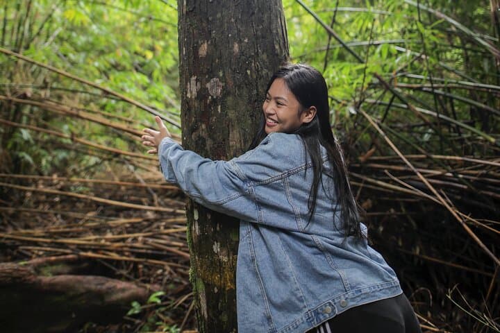 Forest Bathing on the Tanguile Trail at Mahagnao Lake, Leyte