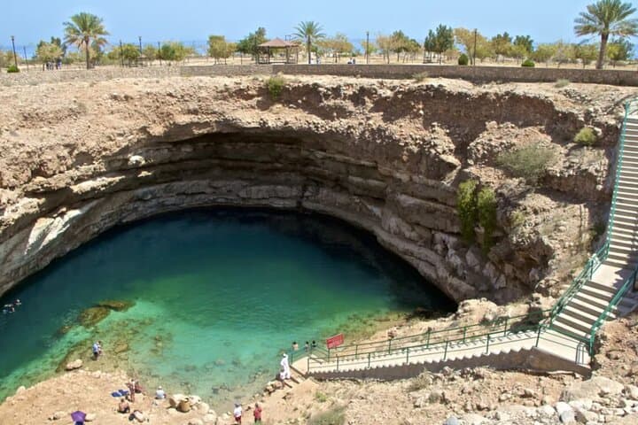 Swim Wadi Shab and Bimmah Sinkhole on a Private Day Trip from Muscat photo 4