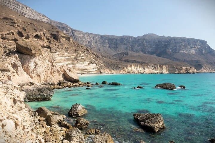 Swim Wadi Shab and Bimmah Sinkhole on a Private Day Trip from Muscat photo 5