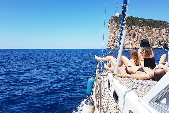 Sail to Capo Caccia: Day Trip from Alghero with Snorkeling and Local Lunch photo 4