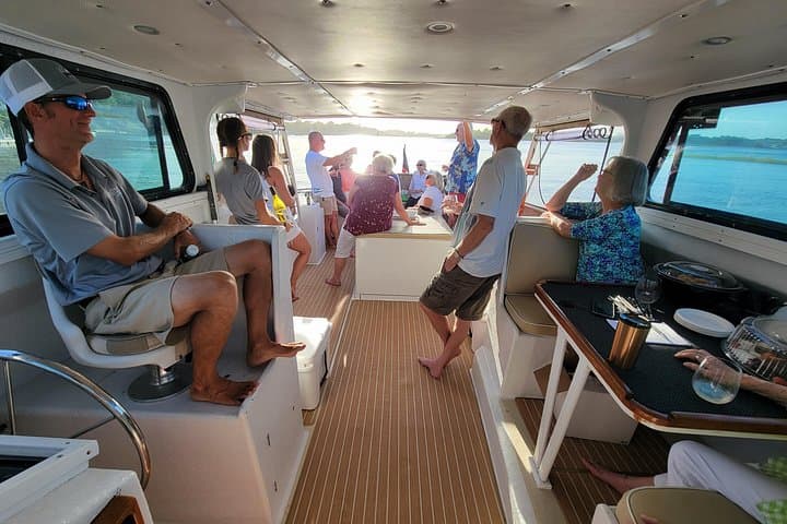 Sunset Yacht Cruise in Charleston Harbor: Private Kismet Charter photo 6