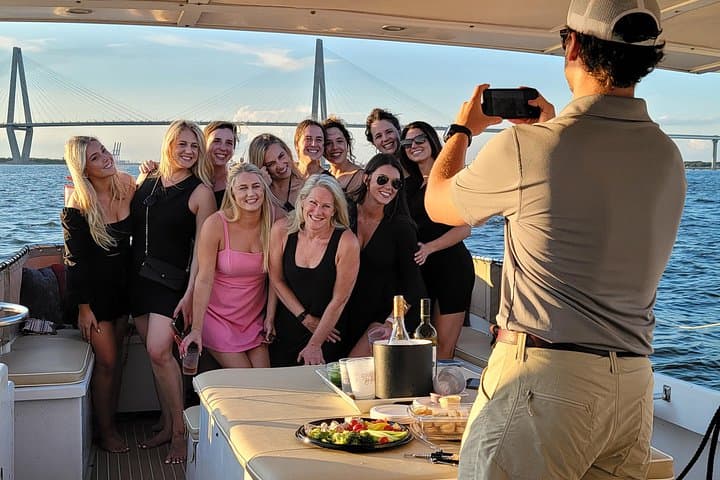 Sunset Yacht Cruise in Charleston Harbor: Private Kismet Charter photo 4