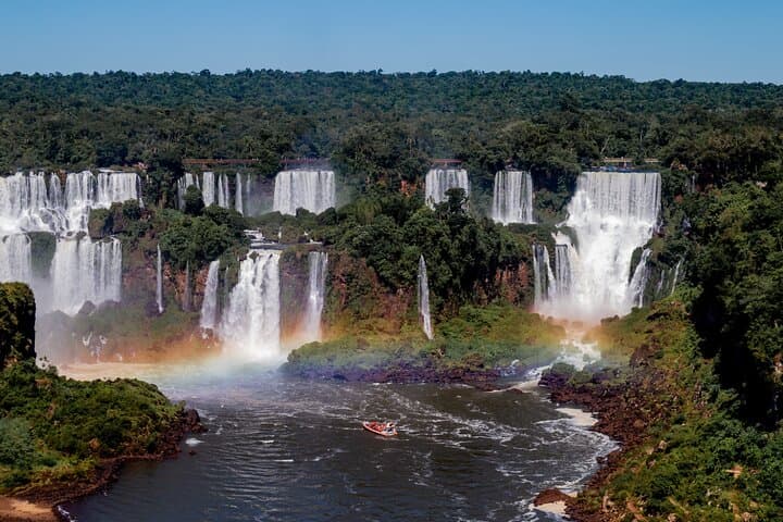 Iguazu Falls Brazilian Side and Macuco Safari: Panoramic Views & Boat Ride