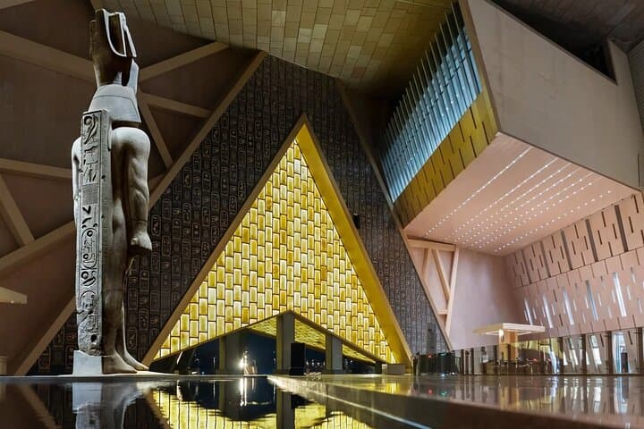 Grand Egyptian Museum Tour with Egyptologist — Pyramids, Tutankhamun & Conservation photo 5