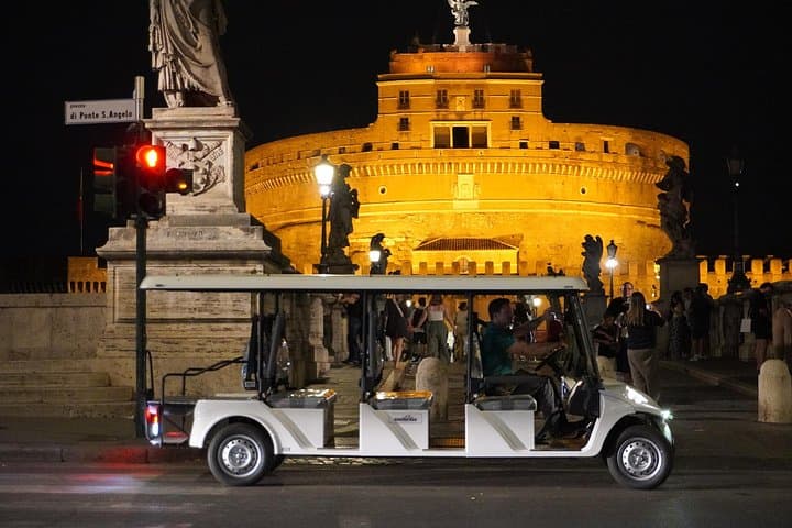 Nocturnal Rome Golf Cart Tour: Moonlit Landmarks & Gelato by Night photo 1