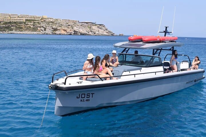 Rhodes to Lindos Luxury Powerboat Trip: Speed, Swim & Snorkel photo 4