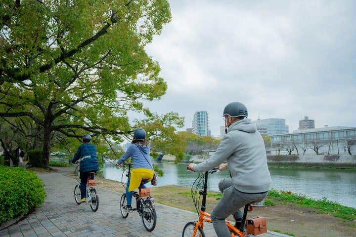 Hiroshima Peace Park 2-Hour E-Bike Cycling Tour with Local Guide photo 3