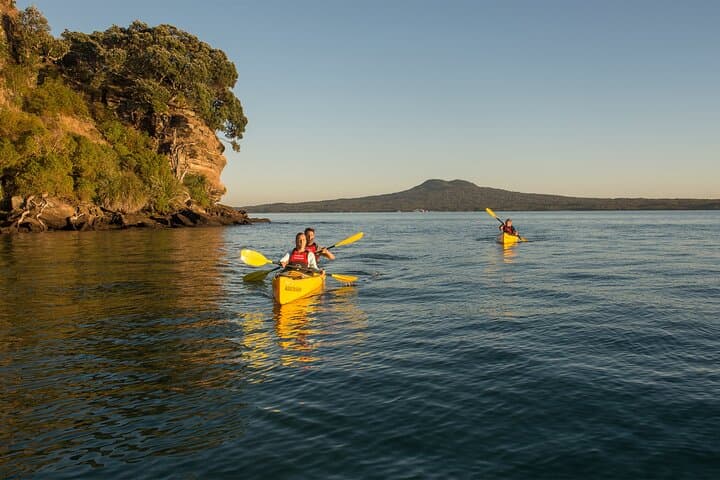 Sea Kayak to Rangitoto Island: Paddle, Summit & Kiwi BBQ Near Auckland