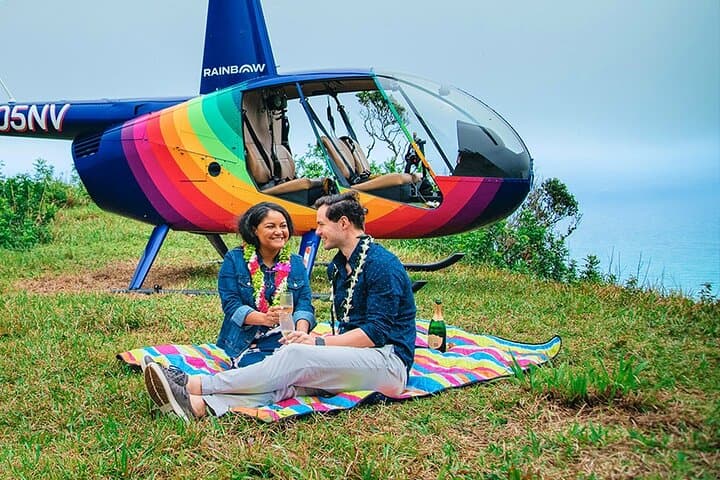 Soar the Kona Coast: Private Helicopter Tour with Coffee Farm Landing photo 3