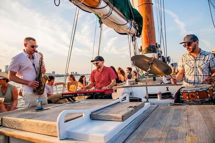 Schooner Jazz at Sunset: New York Harbor Live Jazz Sail photo 3