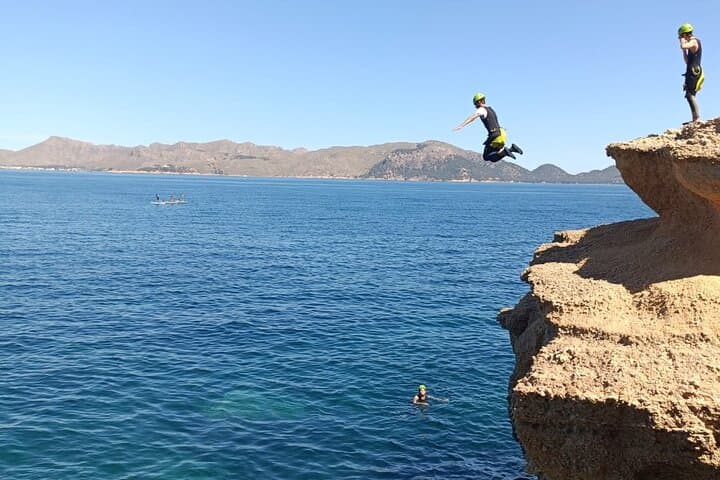 Edge Jumps and Marine Tunnels: Coasteering in Alcudia, Northern Mallorca photo 2