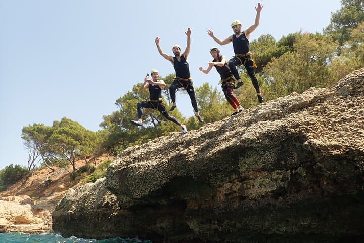 Edge Jumps and Marine Tunnels: Coasteering in Alcudia, Northern Mallorca photo 1