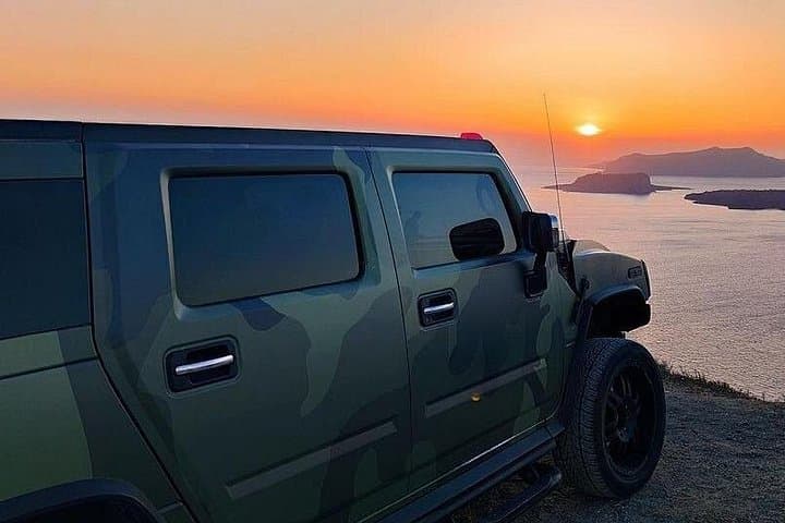 Off-Road Hummer Tour of Santorini: Private 4–5-Hour Caldera, Cliffs & Wine Tasting photo 4