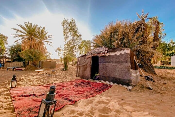 Overnight in an Authentic Merzouga Desert Oasis Camp — Camel Trek & Sandboarding photo 4
