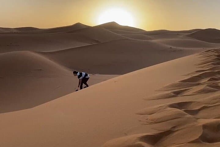Overnight in an Authentic Merzouga Desert Oasis Camp — Camel Trek & Sandboarding photo 5