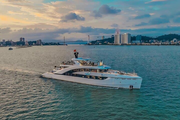 Ha Long City Night Yacht Cruise: Sunset Views & Luxury Dining