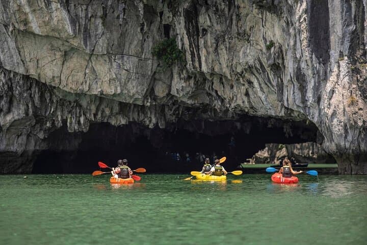 Luxury Leona Day Cruise in Ha Long Bay: Sung Sot Cave, Luon Cave & Ti Top Island photo 2