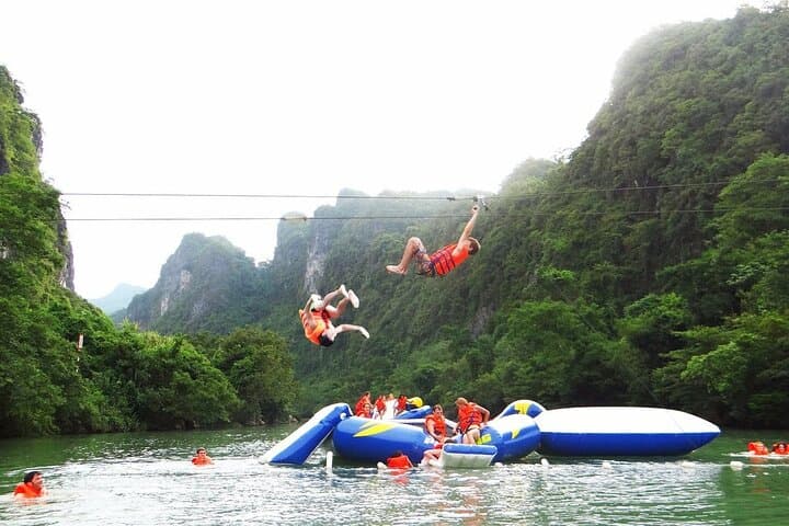 Phong Nha & Dark Cave Day Tour from Dong Hoi — Caving, Zipline & Son River Boat photo 3