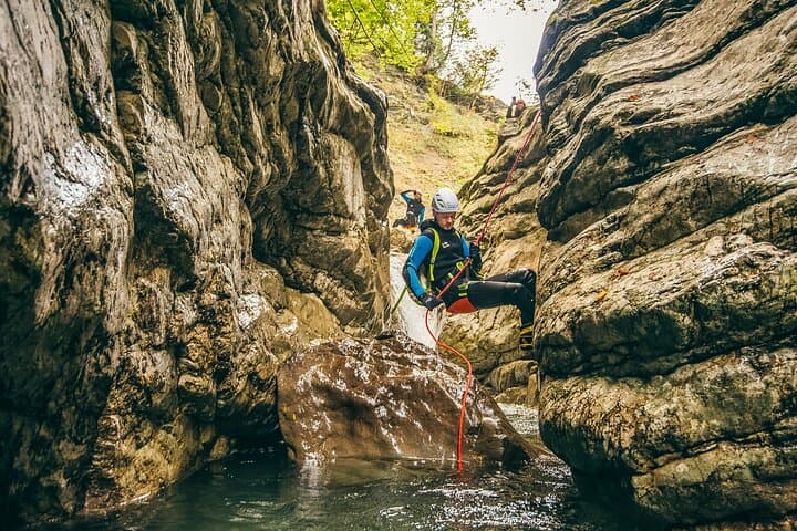 Action-Packed Canyoning in the Kobelache: Pro-Level Gorge Tour in Vorarlberg photo 2