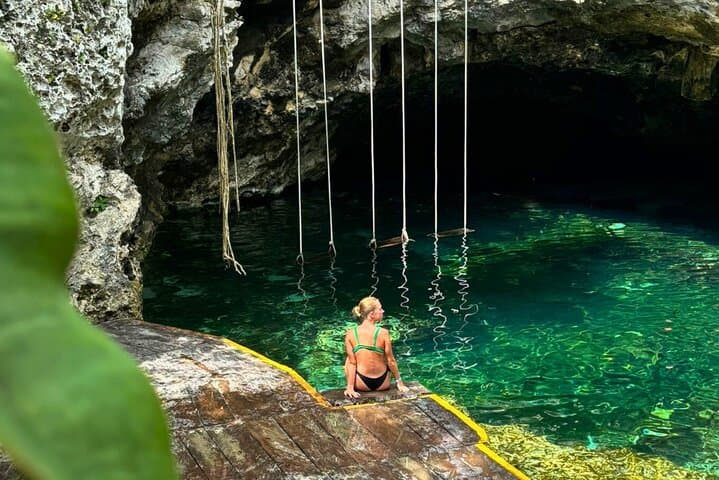 Tulum & Two Cenotes Half-Day Tour — Ruins, Swim and Cenote Caverns photo 3