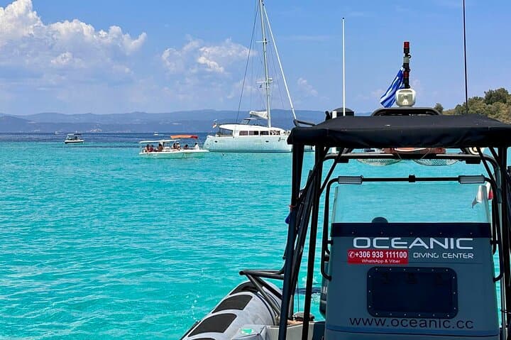 600hp Speed Boat Snorkeling to Diaporos Island, Halkidiki