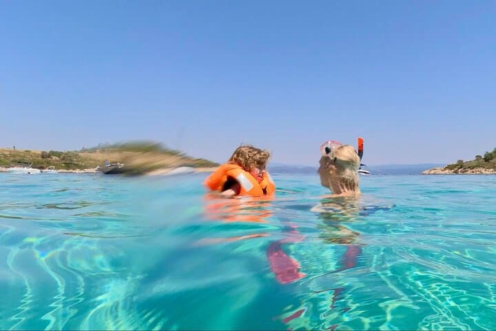 600hp Speed Boat Snorkeling to Diaporos Island, Halkidiki photo 6