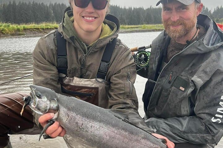 Icy Strait River Fishing & Wildlife Search — Game Creek Guided Fishing near Hoonah AK photo 2