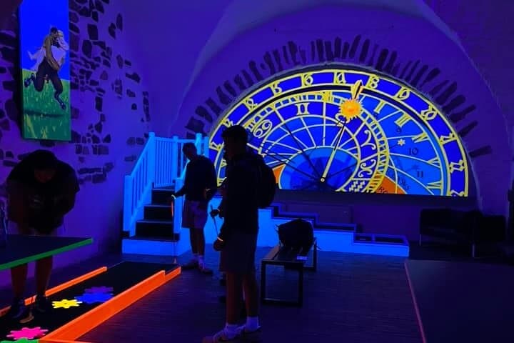 Glow and Legends: Prague Black Light Mini Golf Near Old Town Square photo 3