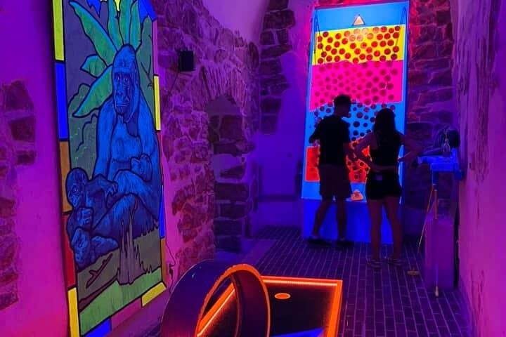 Prague Black Light Mini Golf with Free Drinks & Arcade Games photo 5