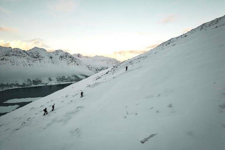 Lofoten Uphill Snowshoeing: Guided Winter Trek to 560 m near Svolvær photo 2