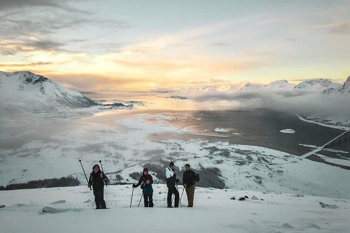 Lofoten Uphill Snowshoeing: Guided Winter Trek to 560 m near Svolvær photo 4