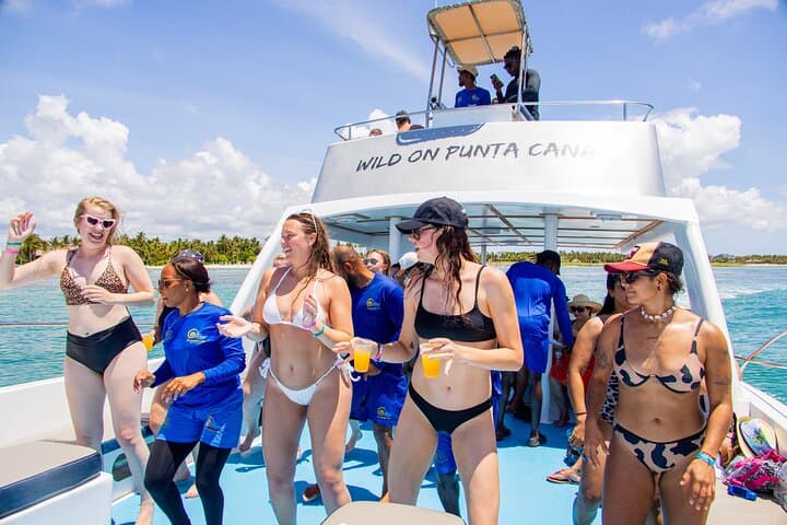 Half-Day Catamaran Cruise from Bavaro Beach — Snorkel, Natural Pool & Open Bar photo 3