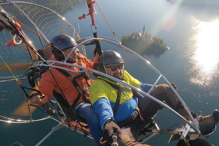 Powered Paragliding Over Lake Bled: Scenic Paramotoring Flight in Slovenia photo 3