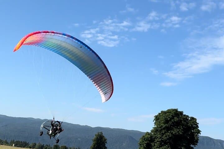 Powered Paragliding Over Lake Bled: Scenic Paramotoring Flight in Slovenia photo 4