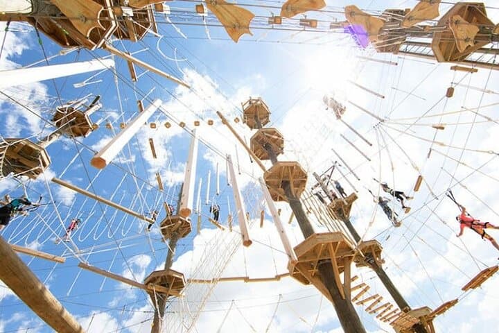 High Ropes in the Minnesota River Valley: Henderson's Ultimate Aerial Course photo 2