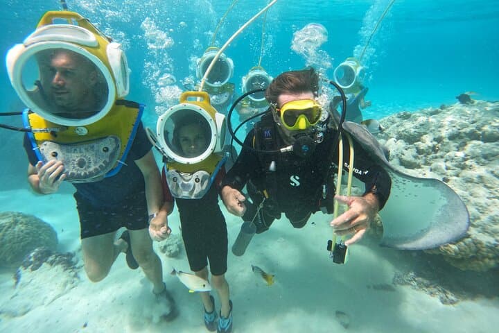 Aquablue Moorea — Underwater Helmet Walk in the Lagoon photo 3