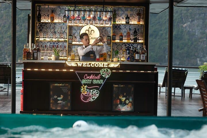 Bai Tu Long Bay 2-Day Cruise: Halong Bay Sightseeing, Kayaking & Cave Visit photo 3