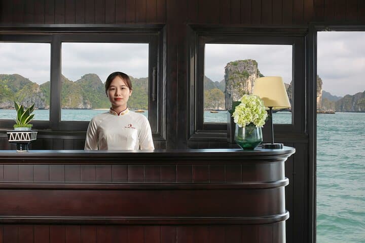 Bai Tu Long Bay 2-Day Cruise: Halong Bay Sightseeing, Kayaking & Cave Visit photo 6