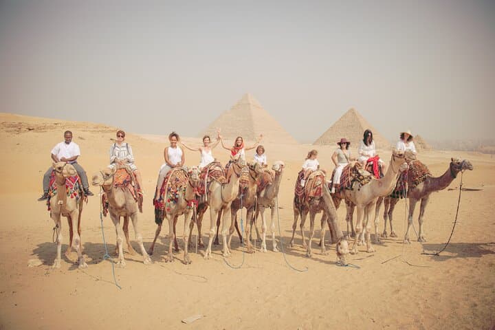 Half-Day Camel Tour of the Giza Pyramids and Sphinx