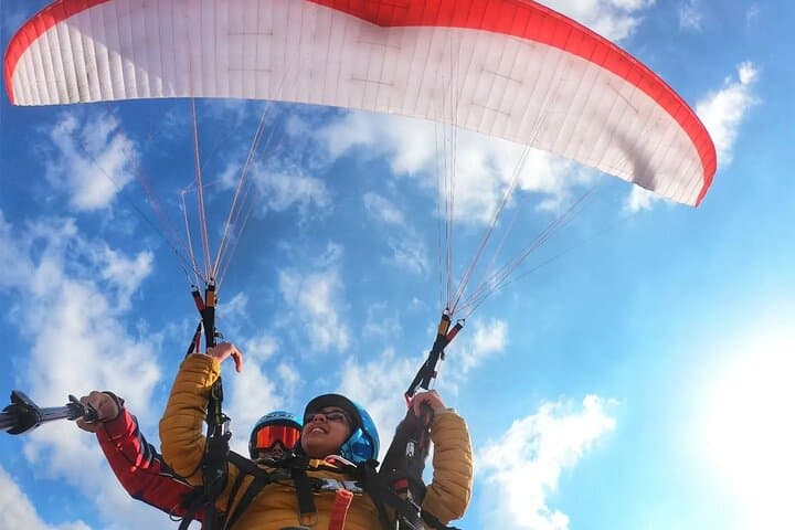 Sky Over Kik Plateau: Paragliding and Camel Ride in the Agafay Desert photo 2