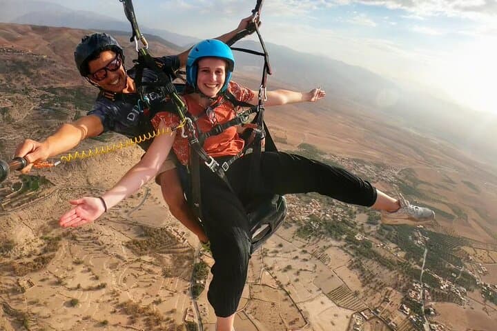 Sky Over Kik Plateau: Paragliding and Camel Ride in the Agafay Desert photo 5