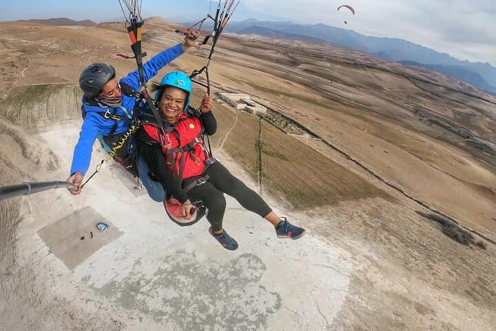 Sky Over Kik Plateau: Paragliding and Camel Ride in the Agafay Desert photo 6