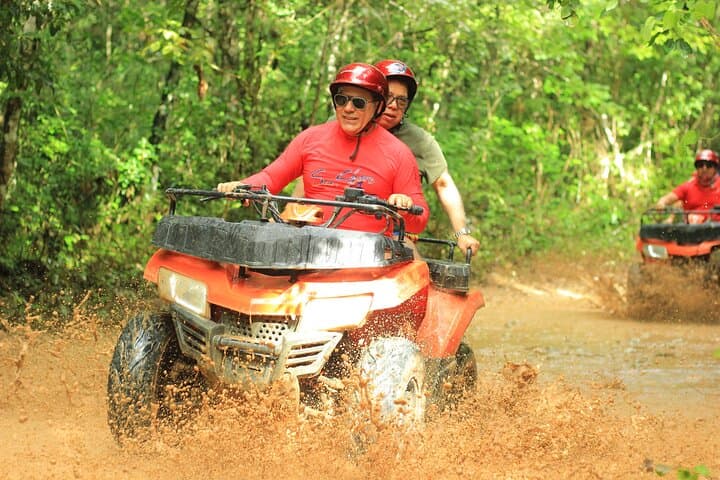 Cancún Adrenaline Day: Jungle ATV, Zipline Circuit & Cenote Swim photo 4