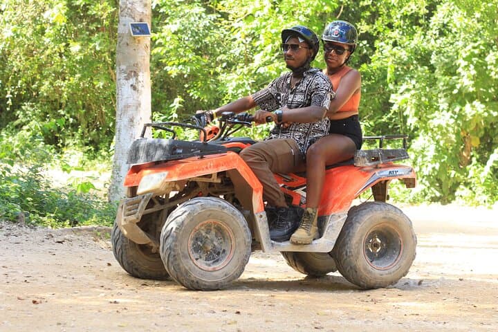 Cancún Adrenaline Day: Jungle ATV, Zipline Circuit & Cenote Swim photo 6